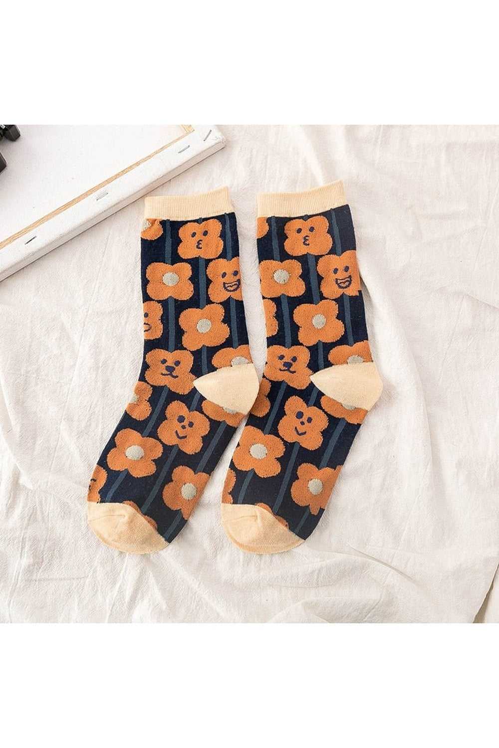 Indie Aesthetic Style Cotton Socks