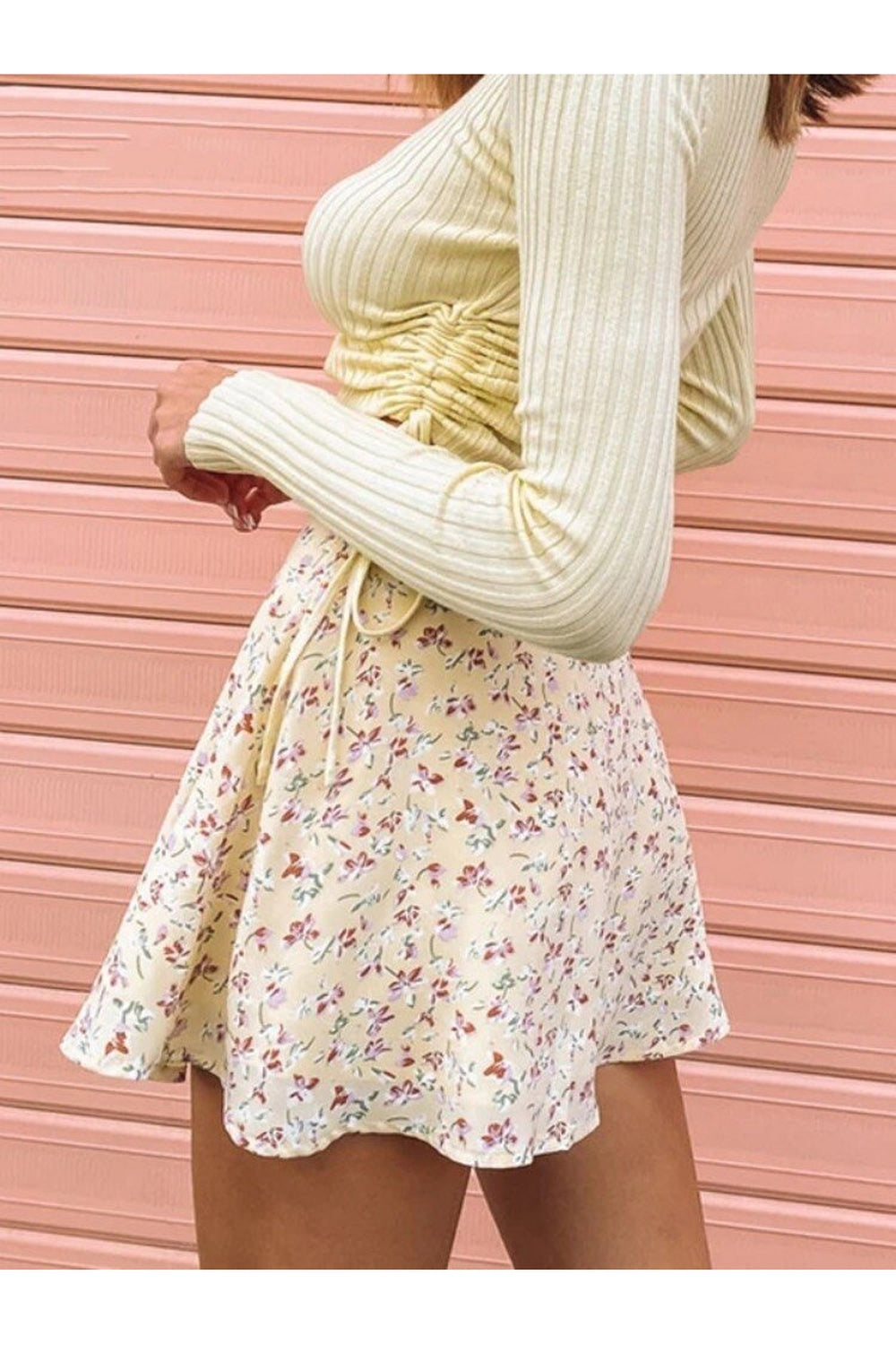 Indie Floral Summer Skirt