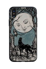 Witch Moon Print iPhone Case