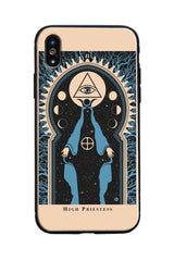 Witch Moon Print iPhone Case