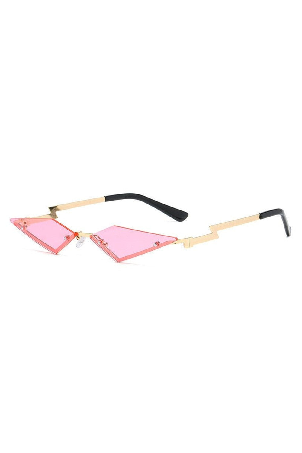 Irregular Frameless Sunglasses