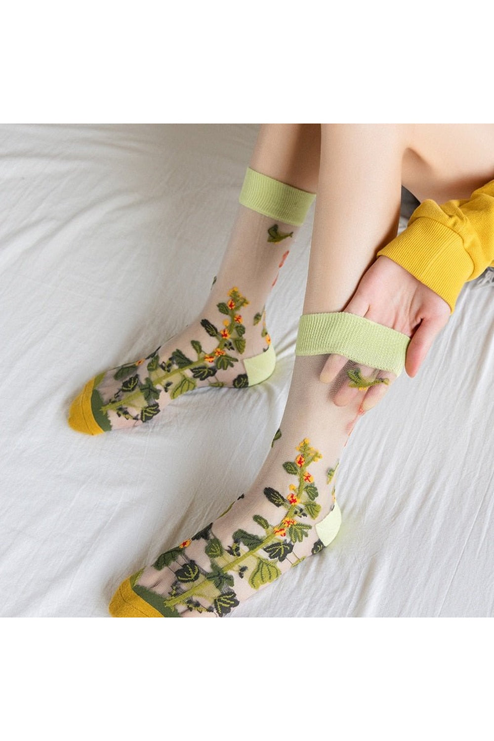 Jacquard Creative Socks