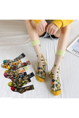 Jacquard Creative Socks