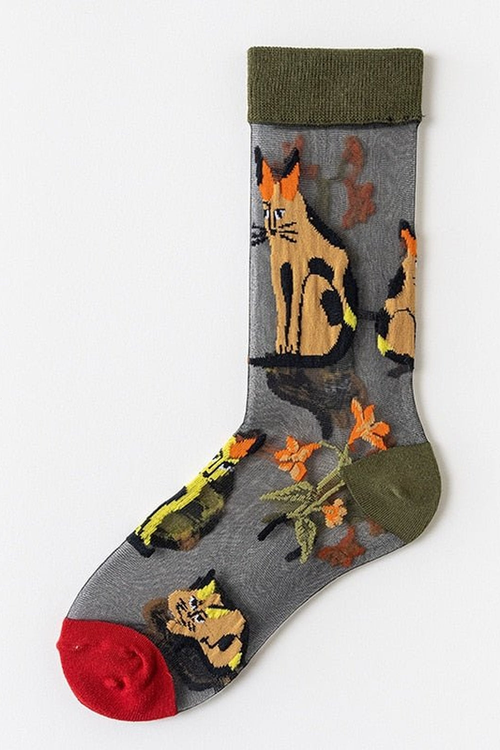 Jacquard Creative Socks