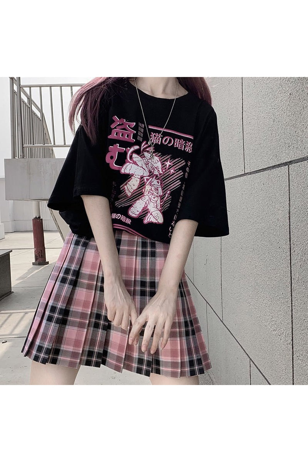 Kawaii Aesthetic printed T-shirt