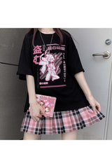 Kawaii Aesthetic printed T-shirt