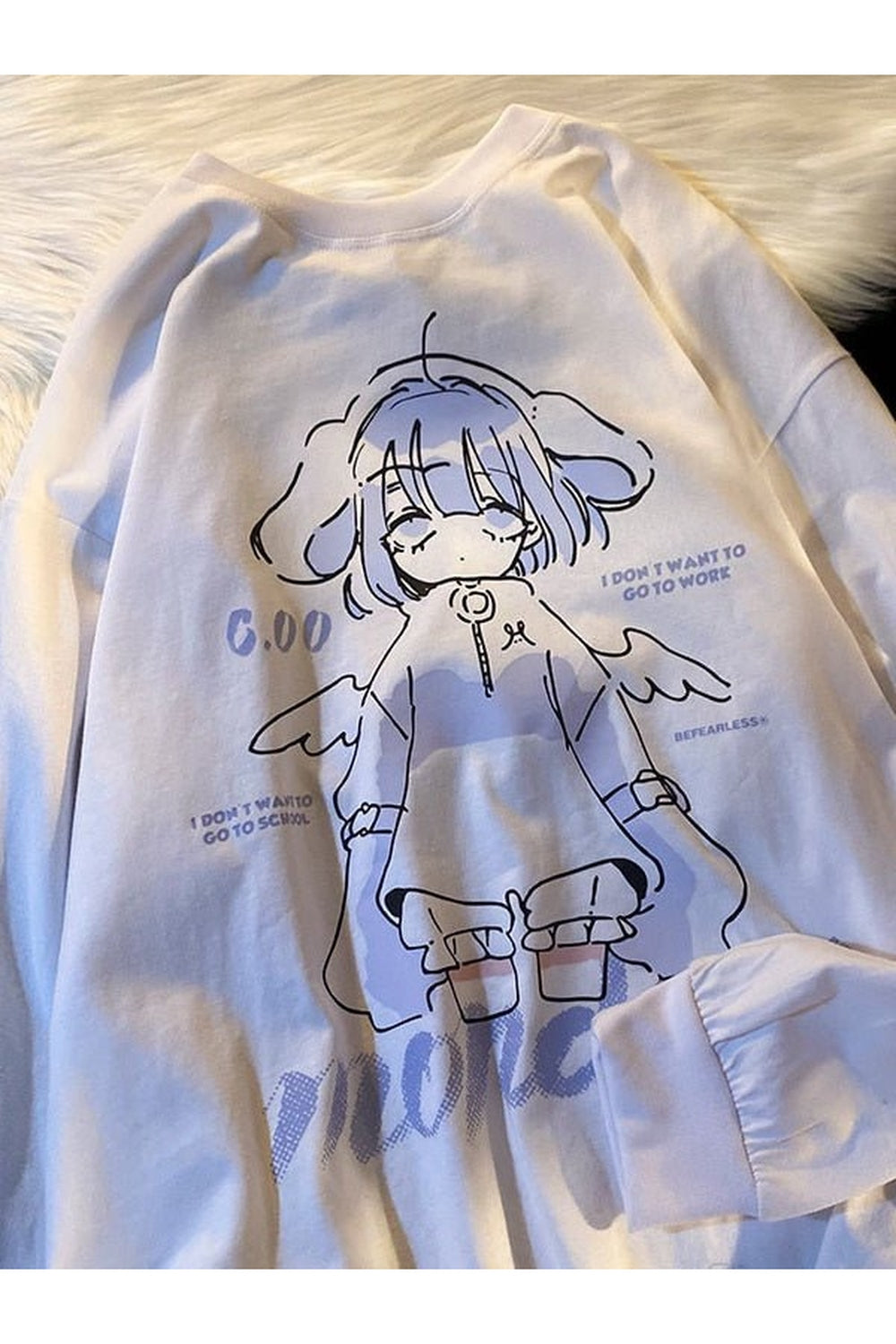 Fall Kawaii Anime Oversized Hoodies