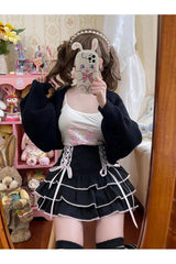 Kawaii Ballkleid Minirock