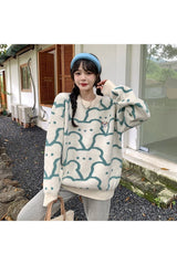 Fall Kawaii Bear Knit Sweater