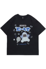 Kawaii Cartoon Print Graphic T-shirt