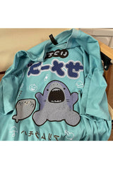 Kawaii Cartoon Print Graphic T-shirt