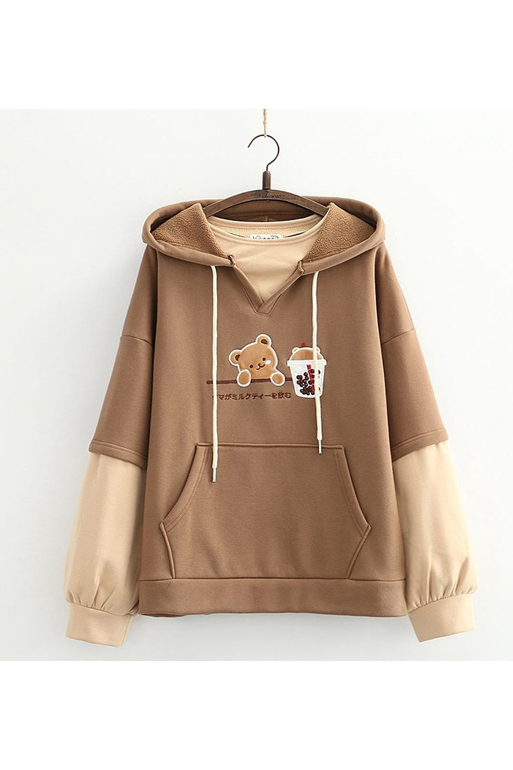 Fall Kawaii Cute Bear Hoodie