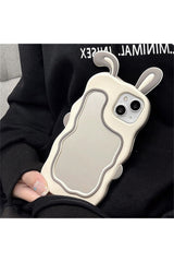 Kawaii Cute Bunny Mirror Case For iPhone