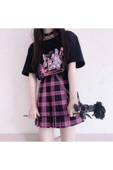 Kawaii Cute Bunny Print T-Shirt