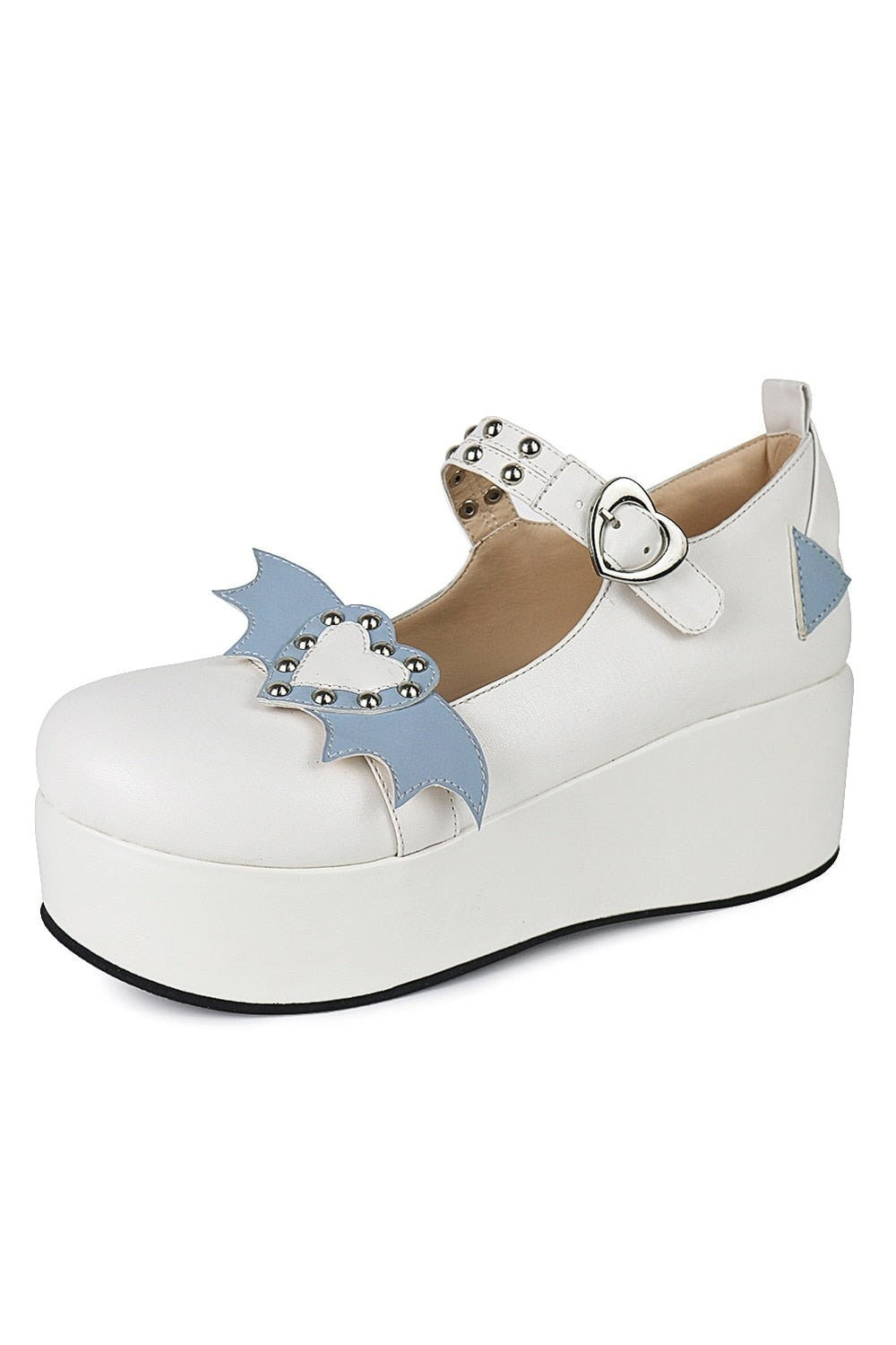 Kawaii Cute Heart Platform Shoes