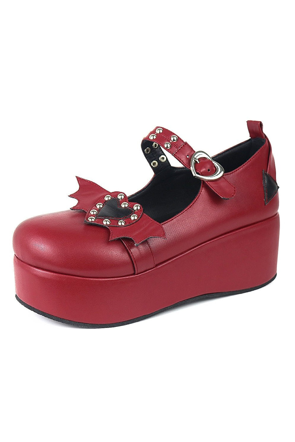 Kawaii Cute Heart Platform Shoes