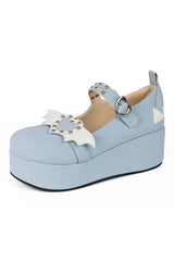 Kawaii Cute Heart Platform Shoes