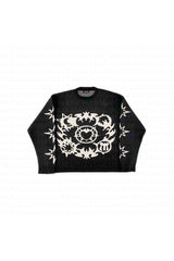 Fall Kawaii Goth Pattern Sweater