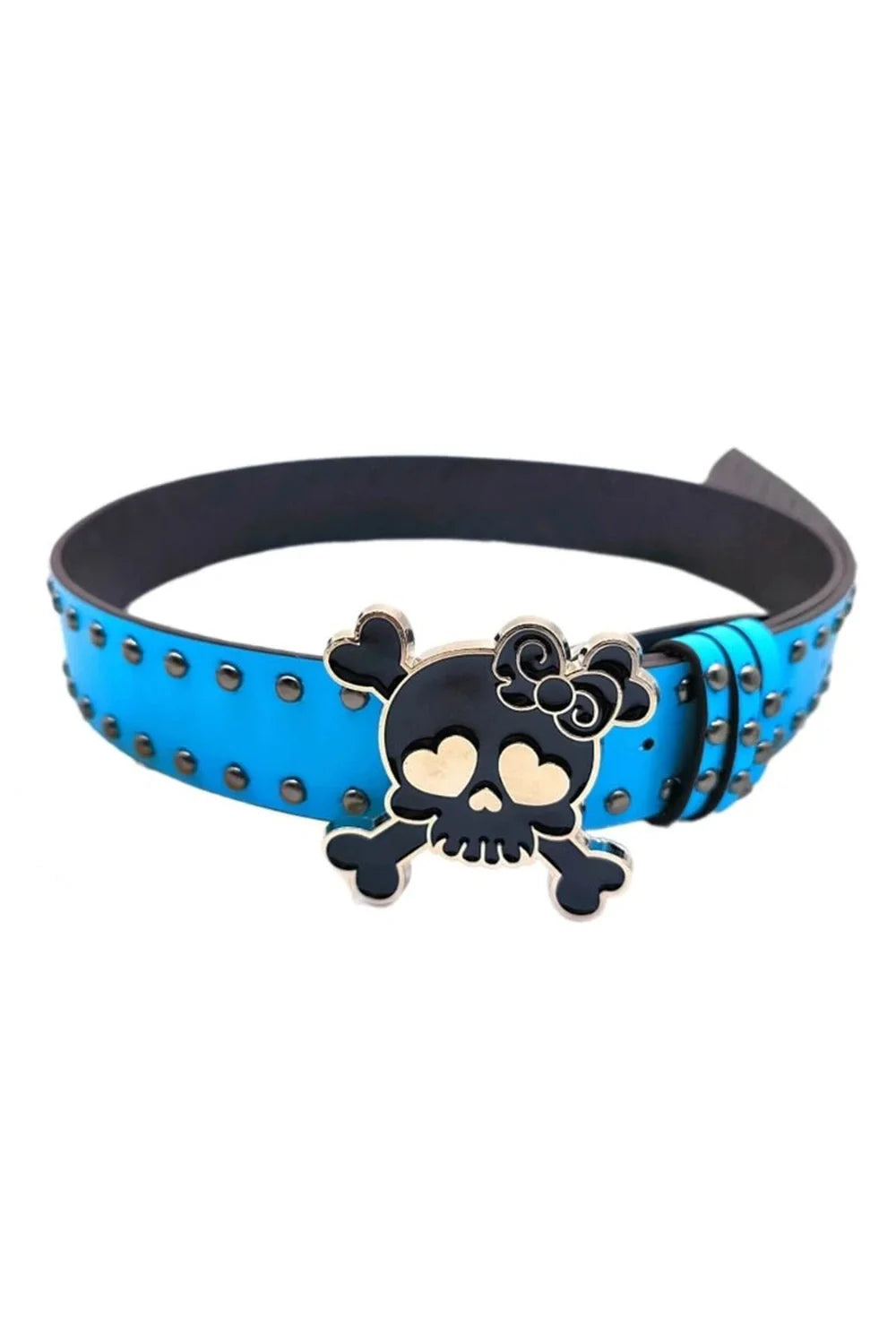 Kawaii Goth Skull Belt