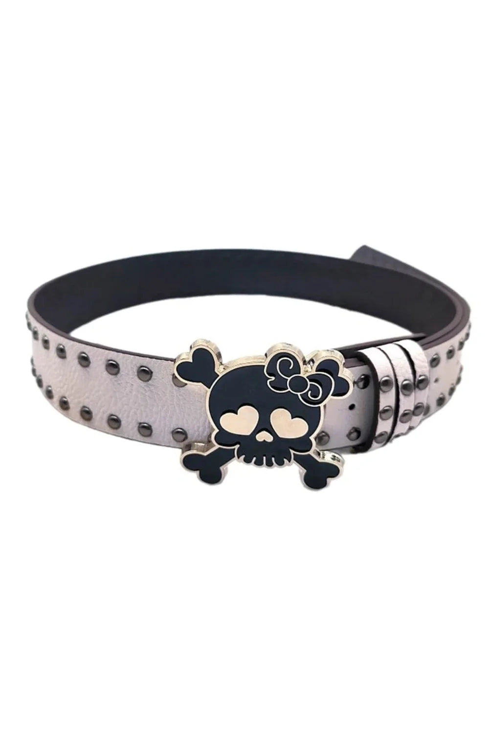 Kawaii Goth Skull Belt