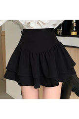 Mini-jupe taille haute kawaii