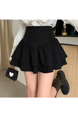 Mini-jupe taille haute kawaii