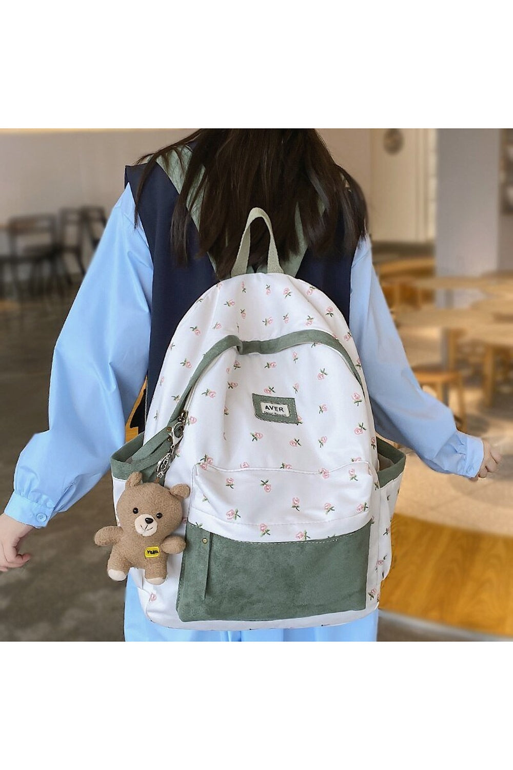 Kawaii Pattern Laptop Backpack