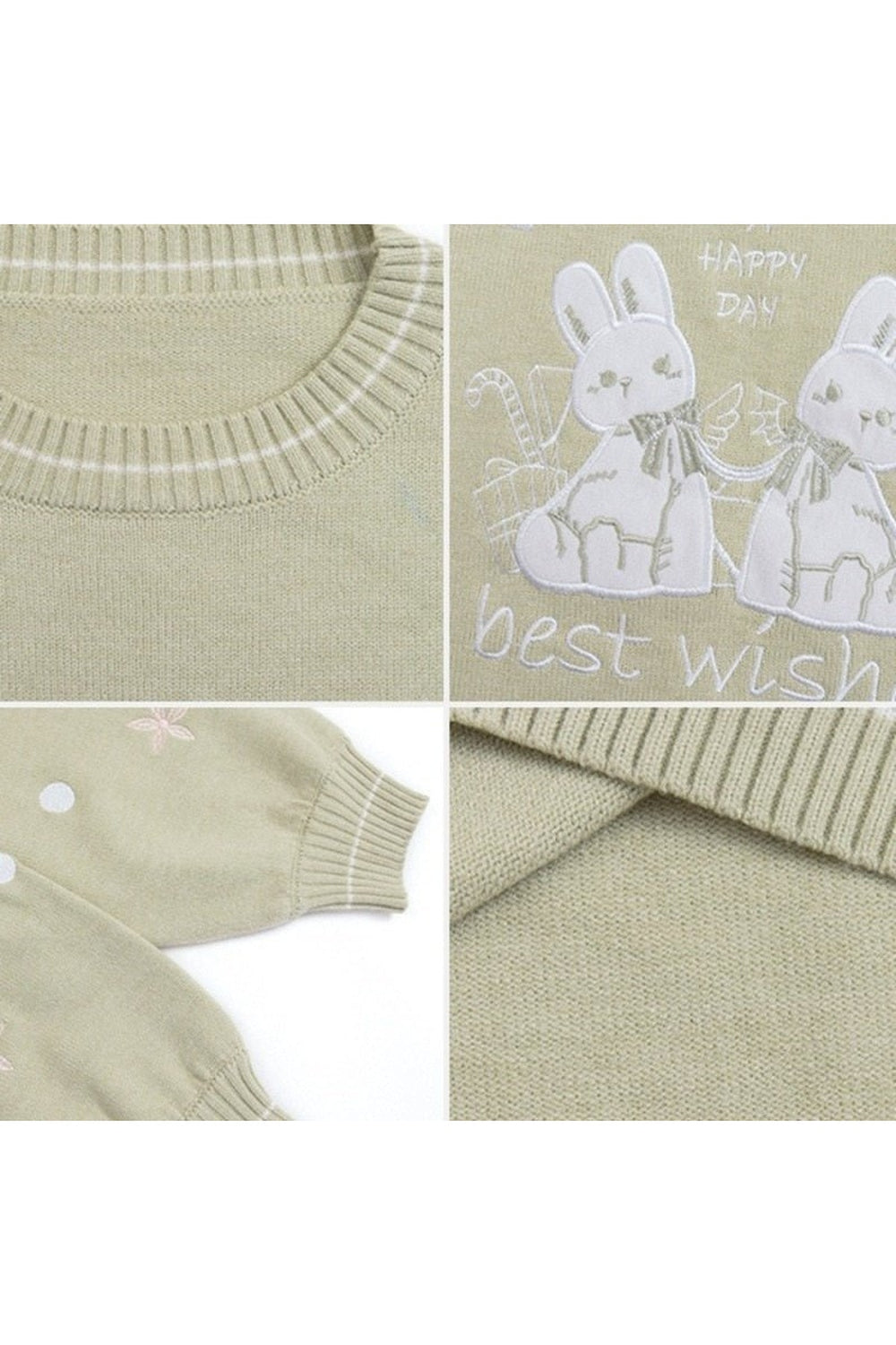 Sweat-shirt ample lapin kawaii