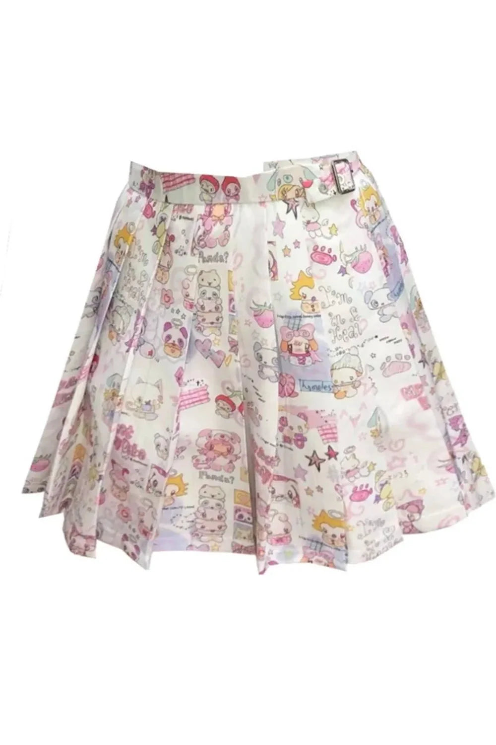 Kawaii Wonderland Pleated Skirt