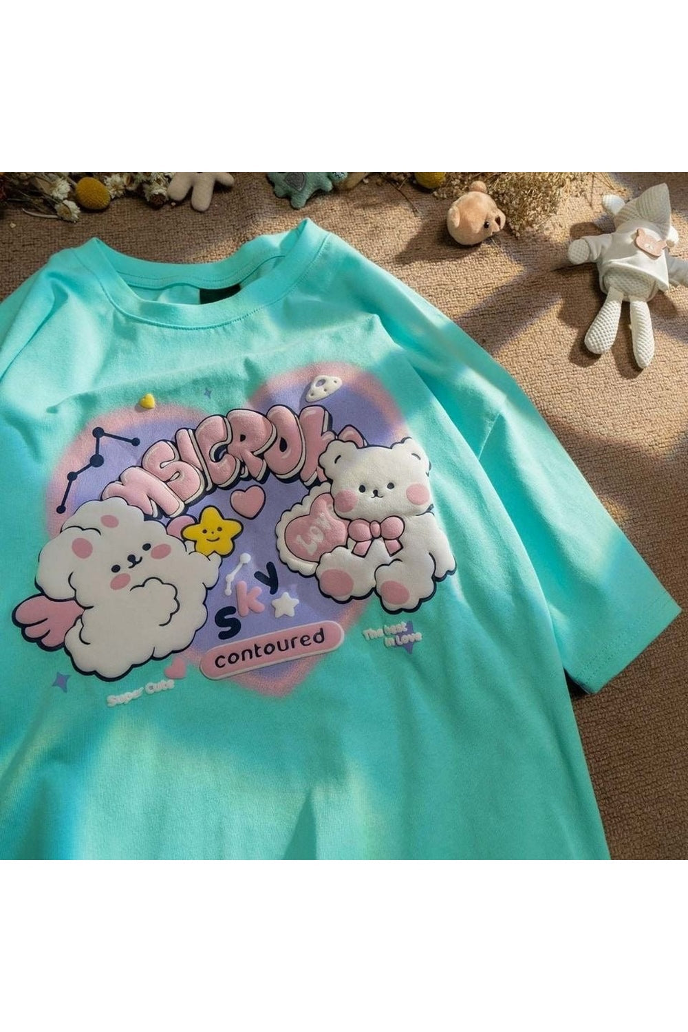 Kidcore Bear Cute T-Shirt