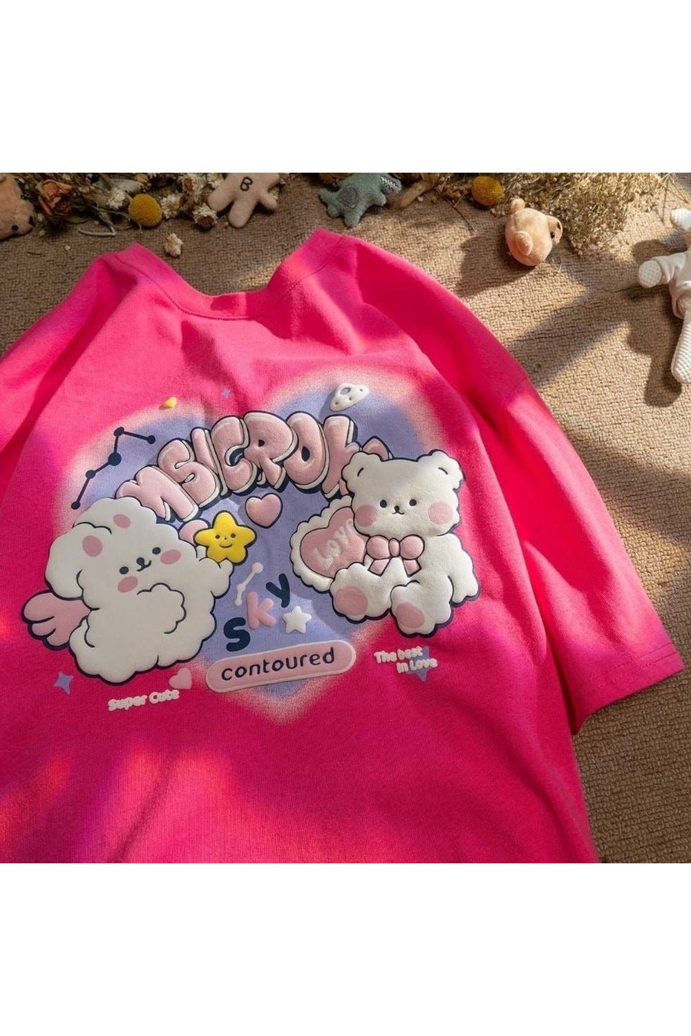 Kidcore Bear Cute T-Shirt