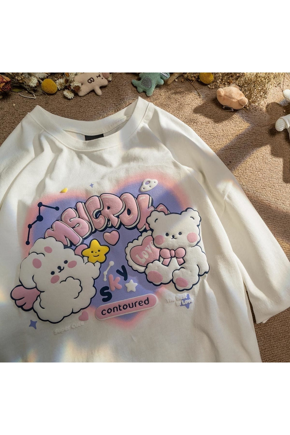 Kidcore Bear Cute T-Shirt