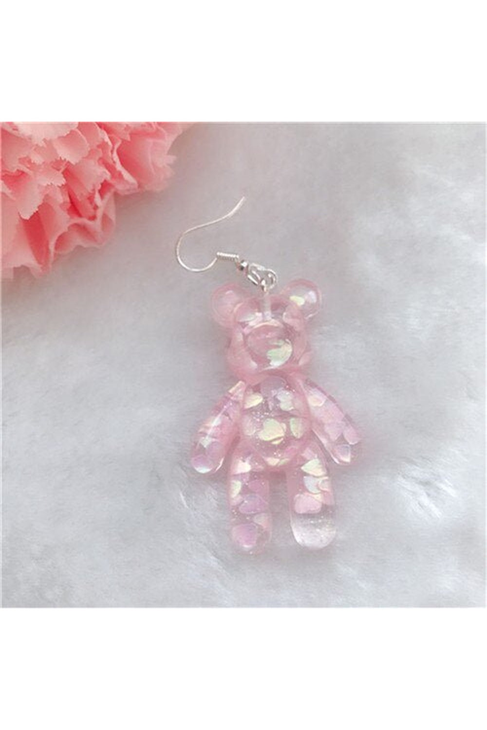 Kidcore Multicolor Bear Earrings