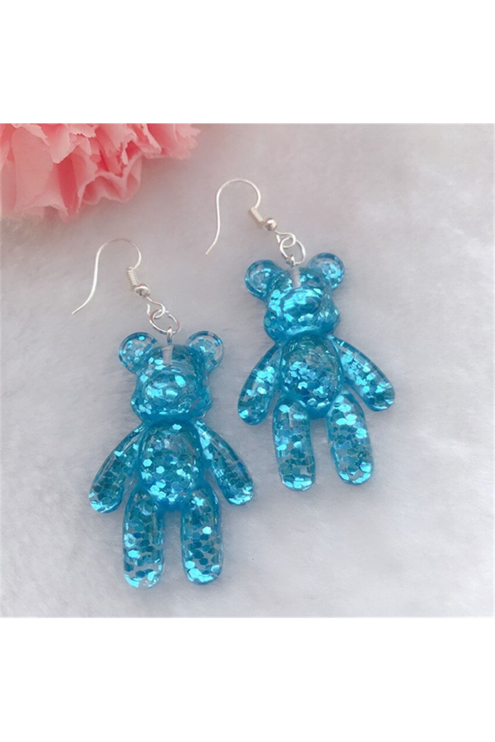 Kidcore Multicolor Bear Earrings