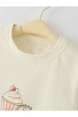 Kidcore Retro Cartoon Crop Top