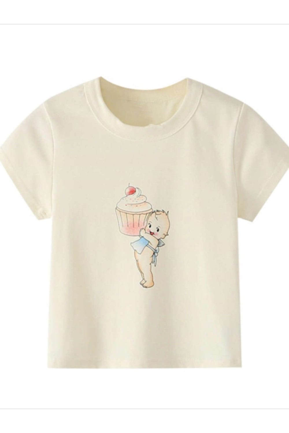 Kidcore Retro Cartoon Crop Top