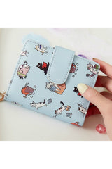 Kitty Cartoon Printed Wallet