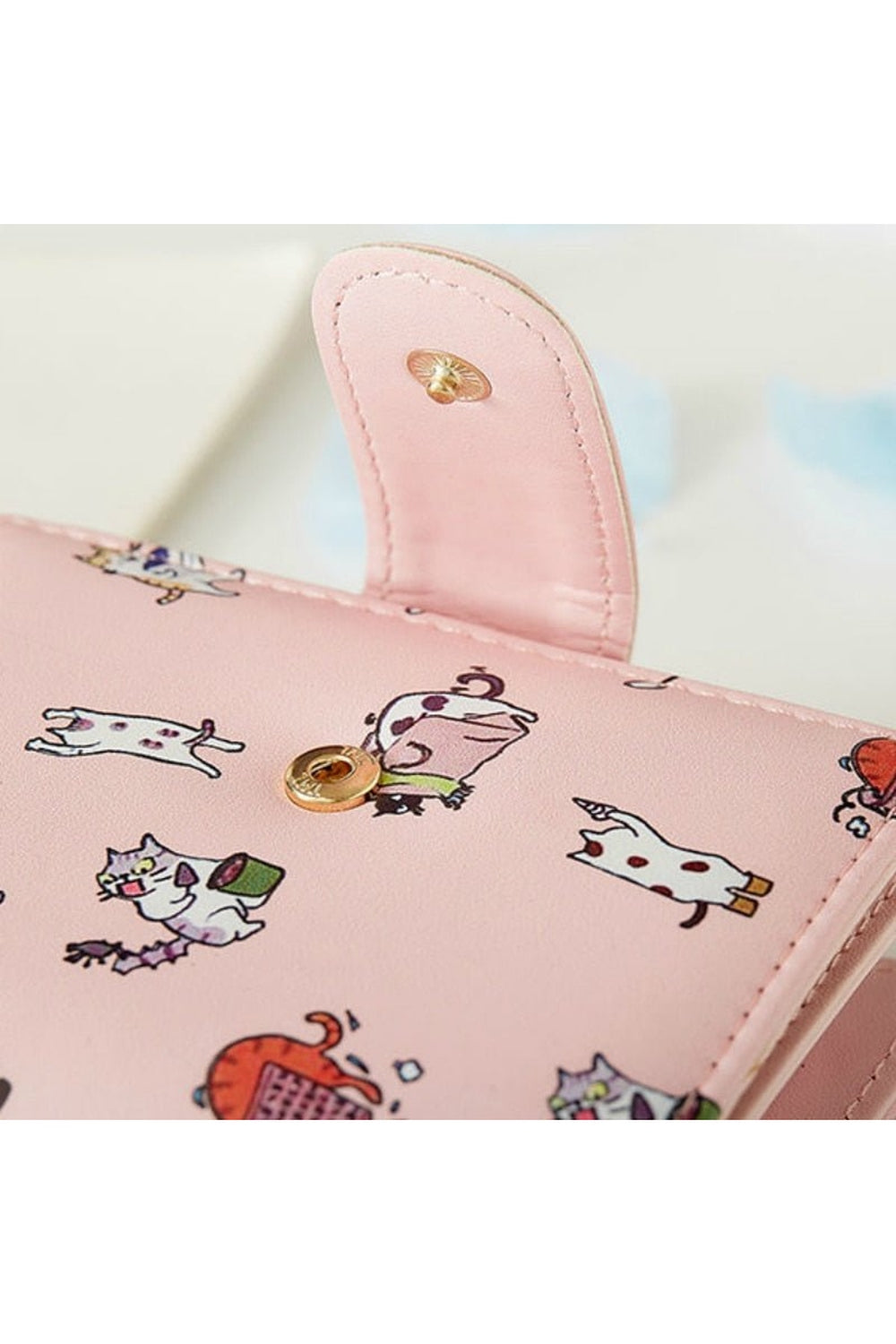 Kitty Cartoon Printed Wallet