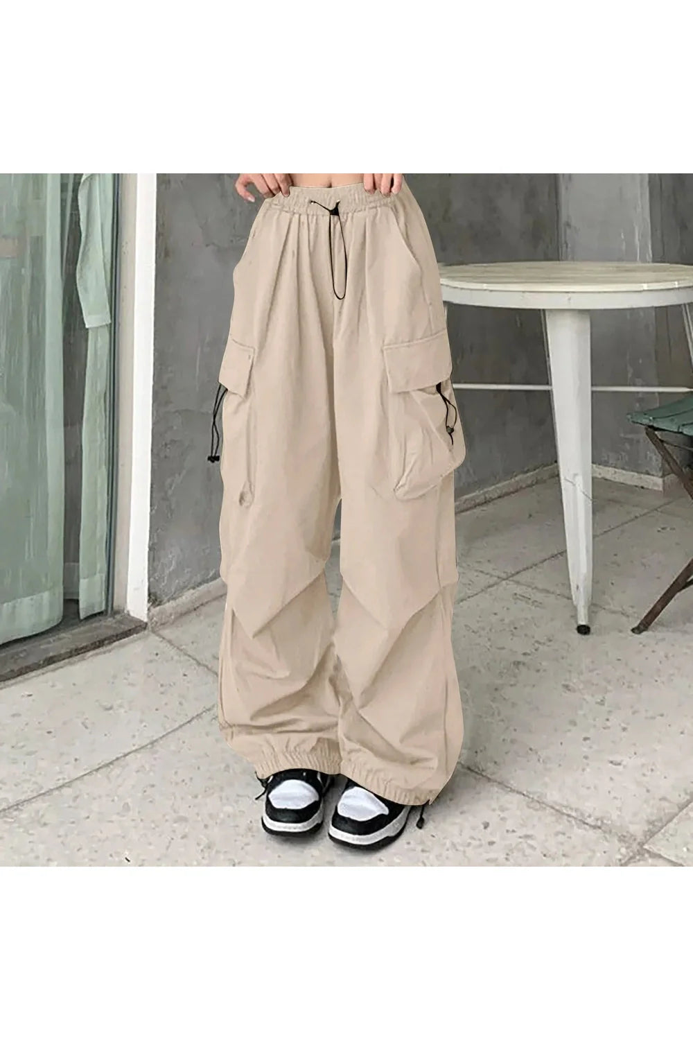 Korean Baggy Cargo Pants