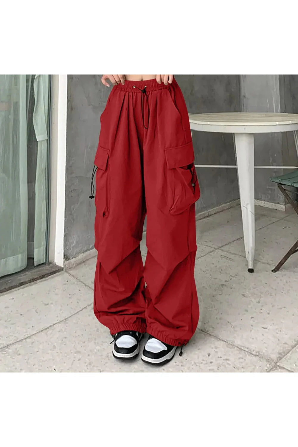 Korean Baggy Cargo Pants