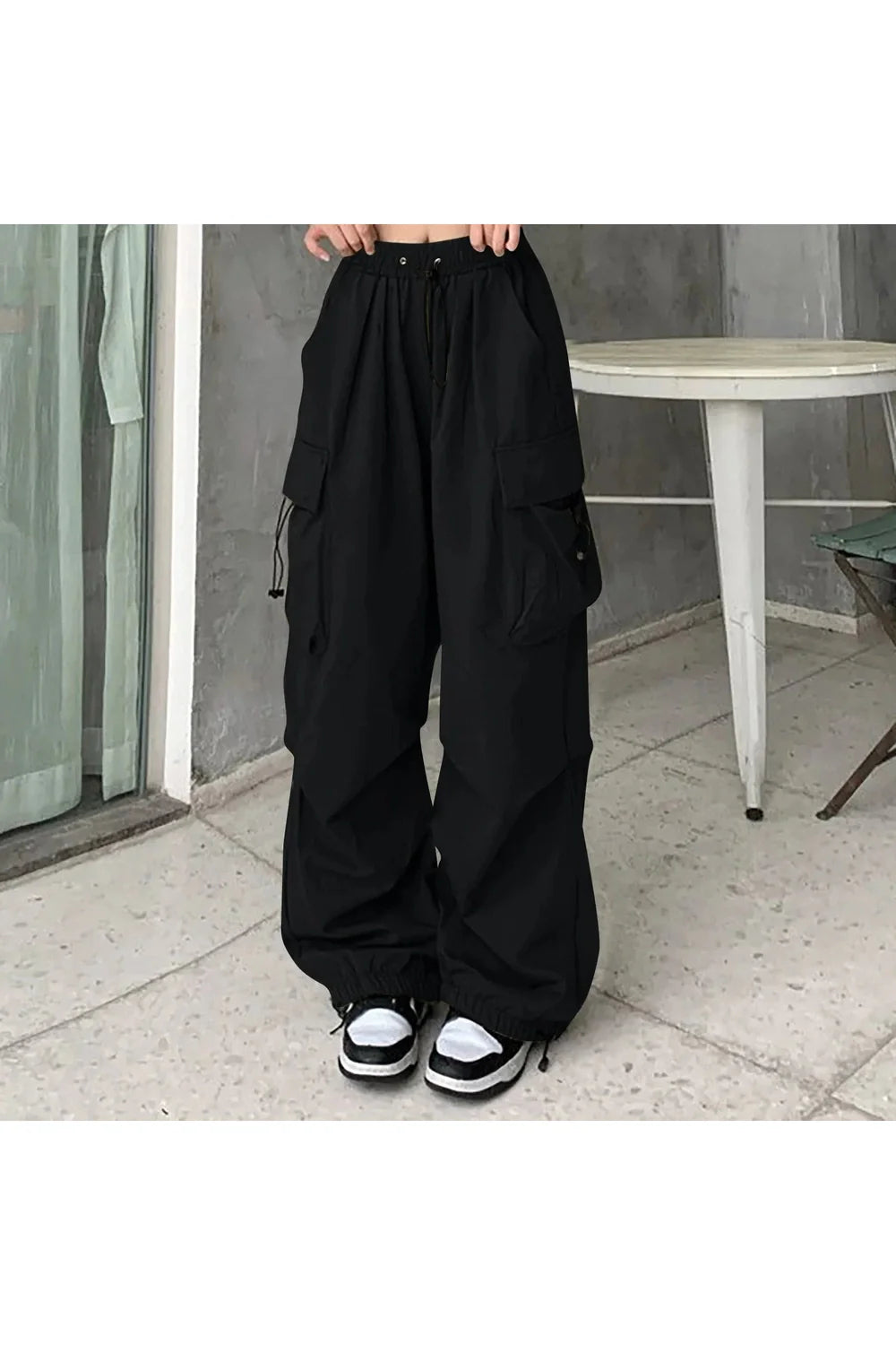 Korean Baggy Cargo Pants