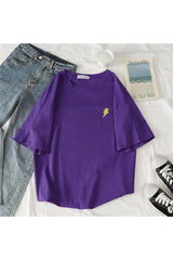 Korean Casual T-shirt with print