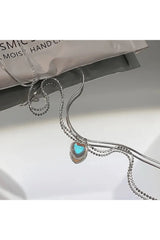 Korean Love Clavicle Necklace