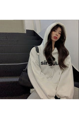 Fall Korean Oversized Hoodie