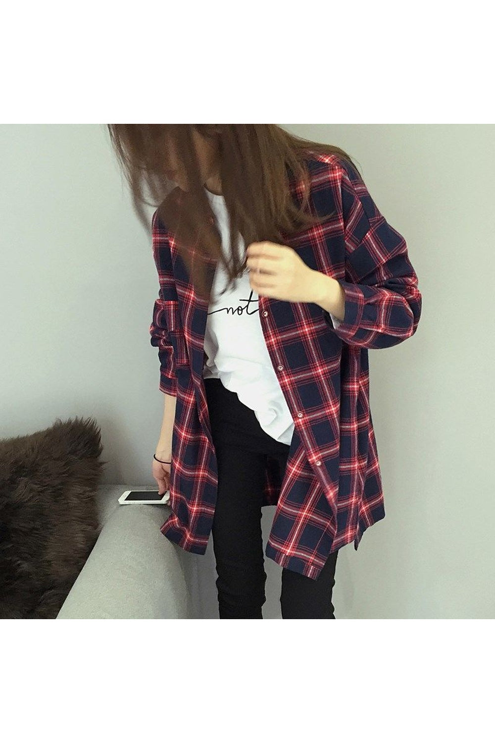 Korean Plaid Shirt