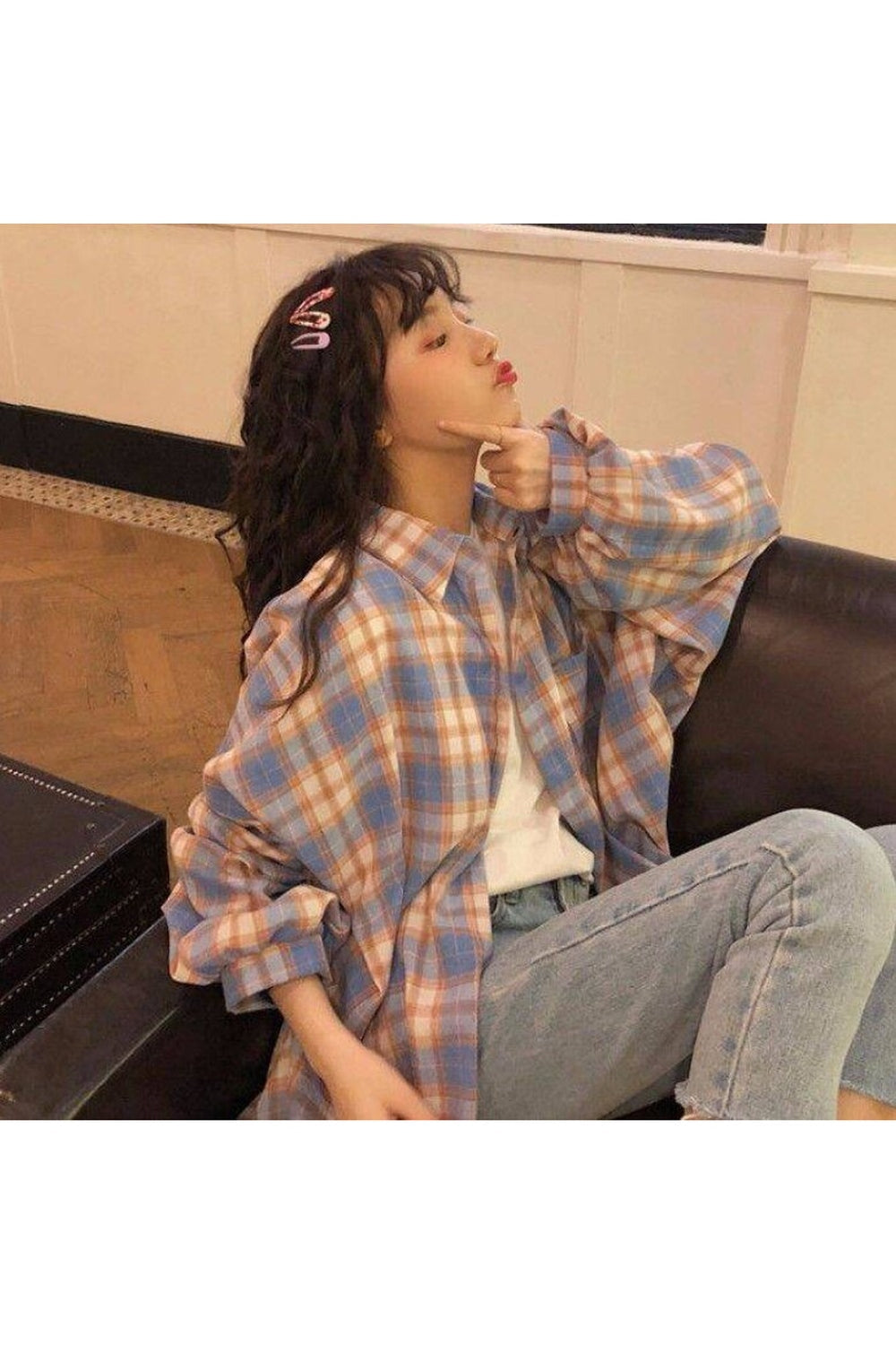 Korean Plaid Shirt