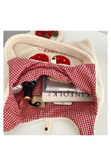 Korean Softie Plush Cherry Shoulder Bag