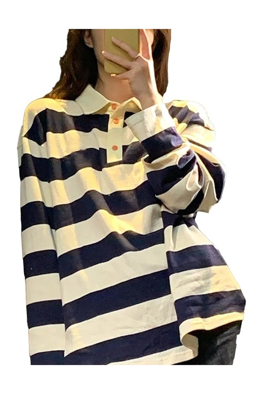 Korean Style Striped T-shirt