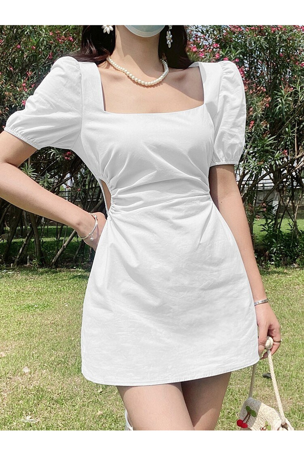 Korean Summer Mini Dress