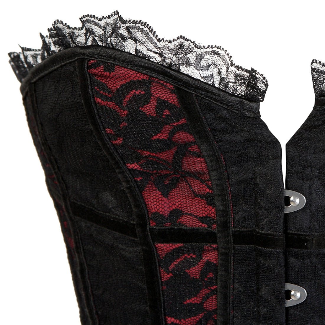 Lace Cover Overbust Corset